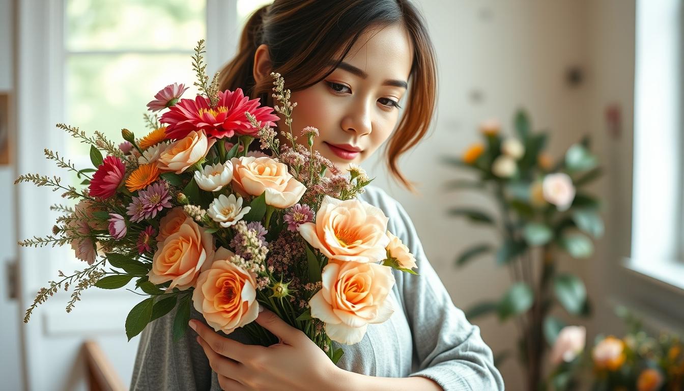 Caring for fresh cut flowers